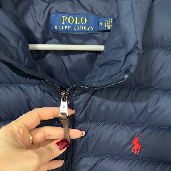 Ralph Lauren Blue Puffer Vest - Picture 4 of 5